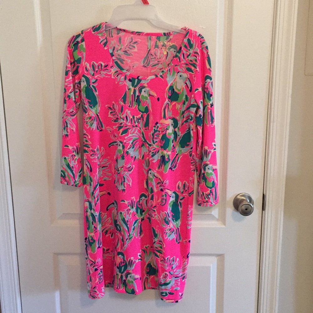 Lilly Pulitzer Toucan can XS dress